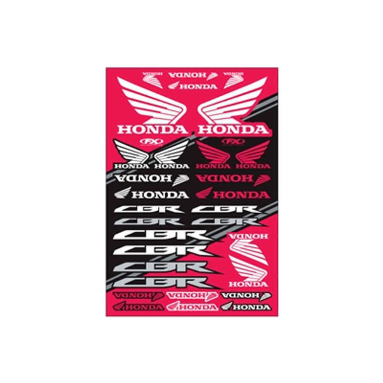 Factory Effex Honda Sport Bike OEM Sticker Sheet