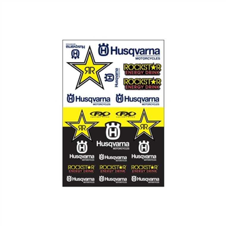 Factory Effex Husqvarna Racing OEM Sticker Sheet