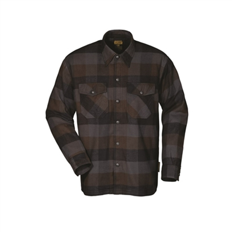 Scorpion 2019 Covert Flannel Shirt - Black/Brown/Grey