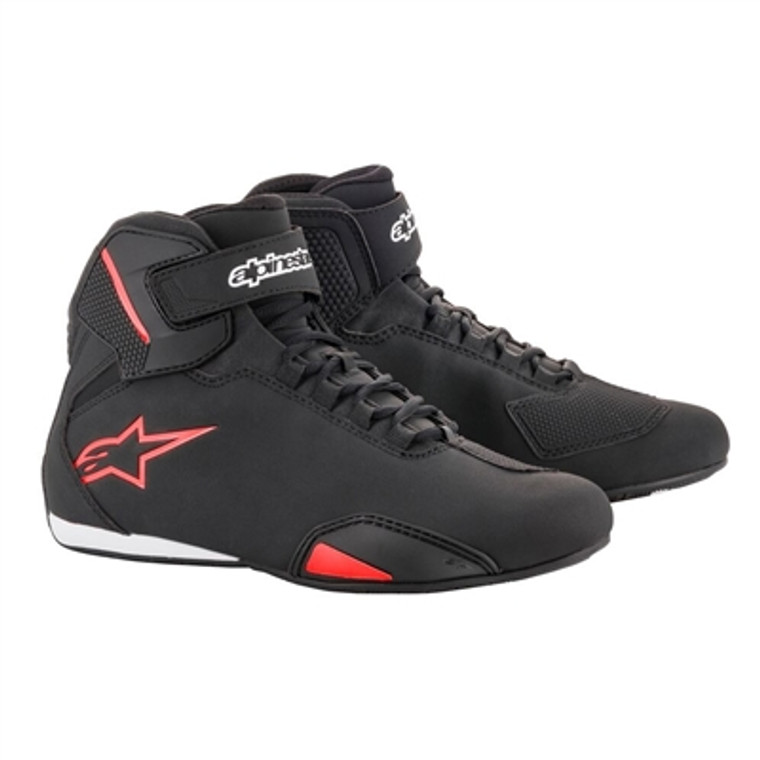 Alpinestars 2019 Sektor Riding Shoes - Black/Red