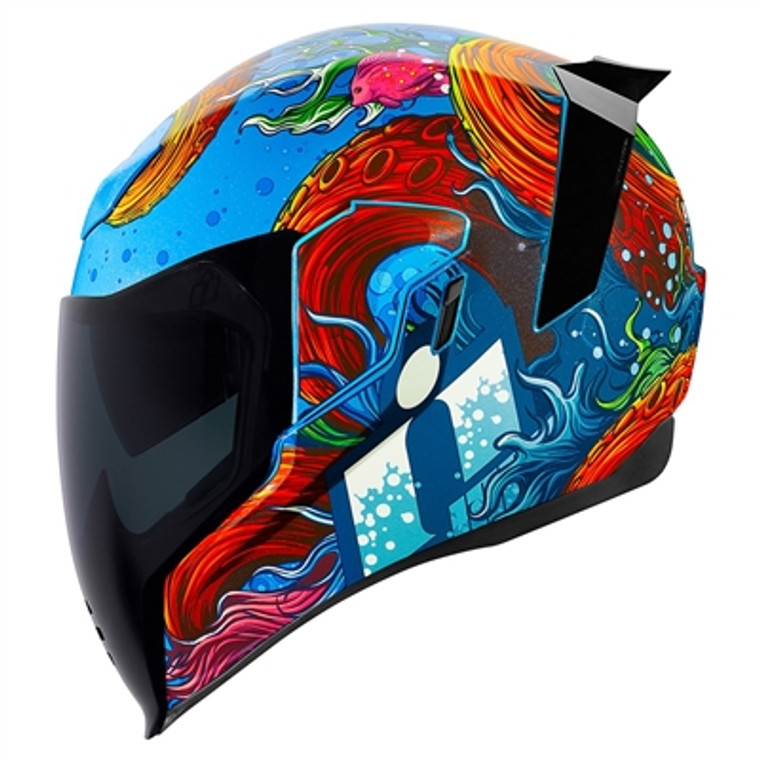 Icon Airflite Inky Full Face Helmet - Blue