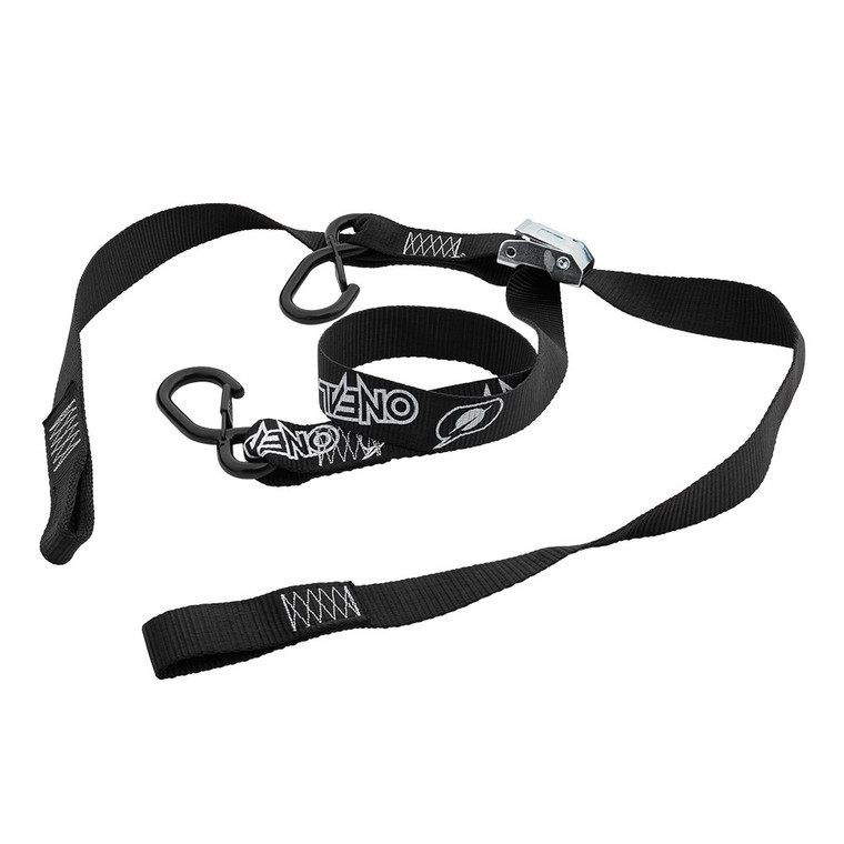 Oneal De Luxe Soft Hook Tie Downs - Logo Black