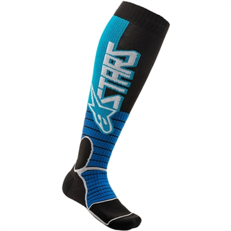 Alpinestars 2020 MX Pro Socks - Cyan/Black