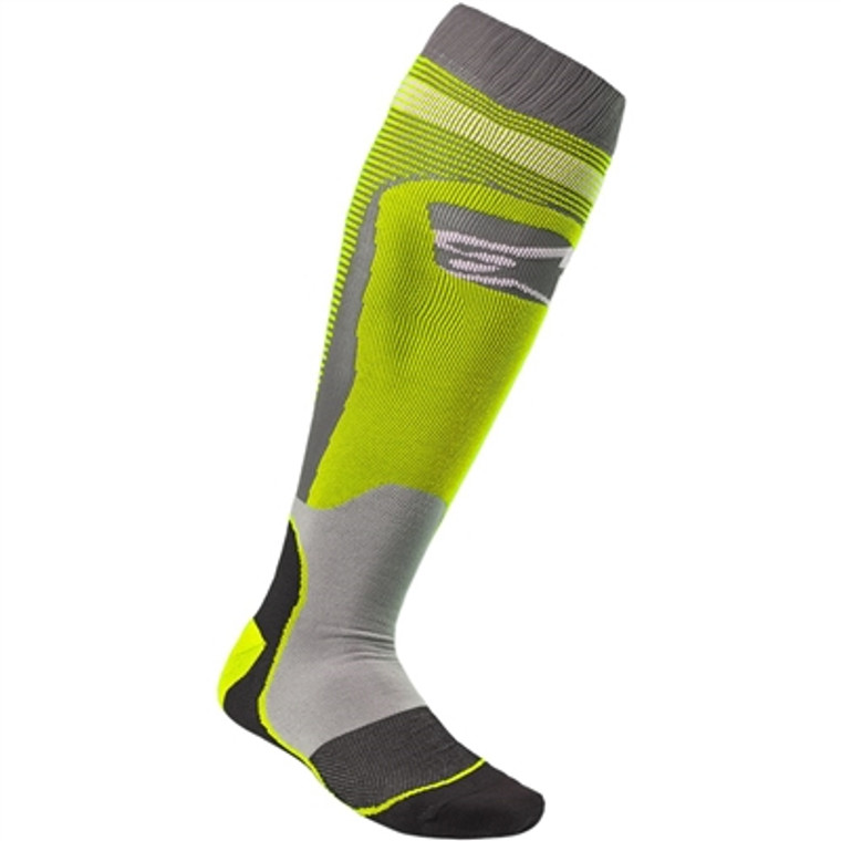 Alpinestars 2020 MX Plus-1 Socks - Yellow/Grey