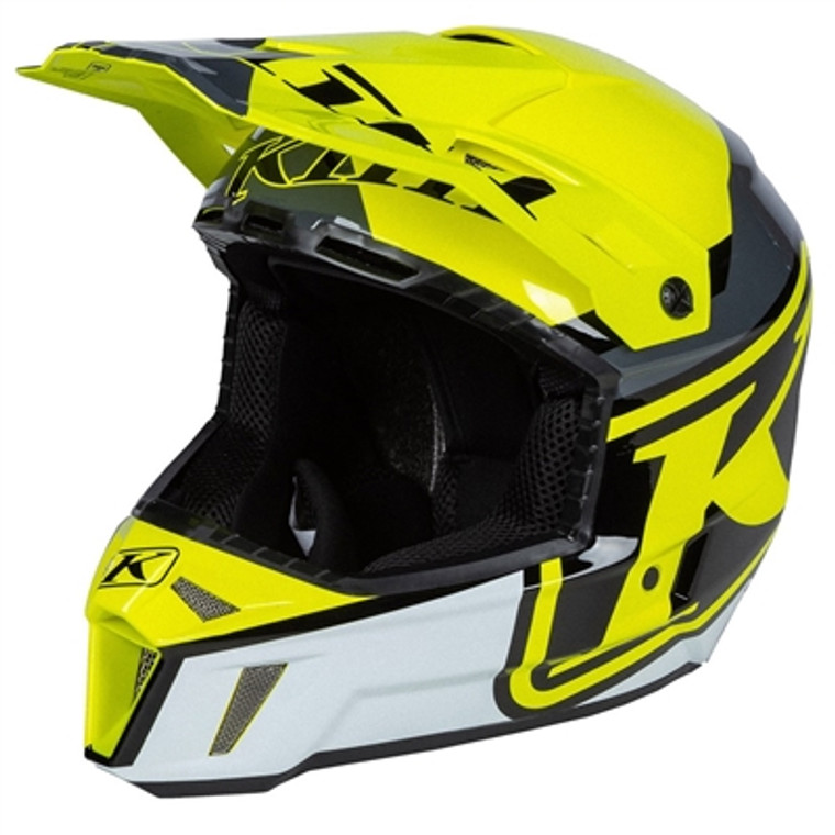Klim 2020 F3 ECE Helmet - Disarray Hi-Vis