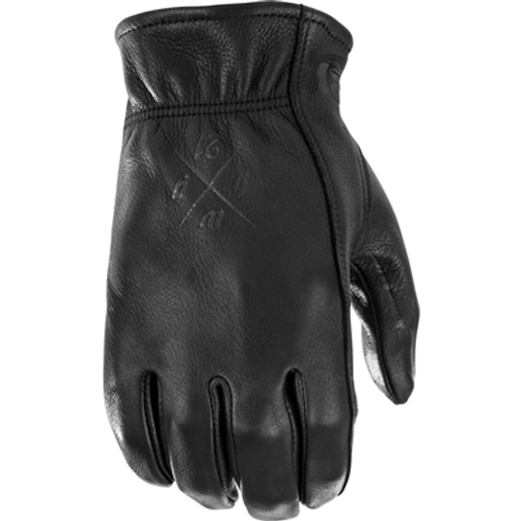 Highway 21 Louie Motorcycle Gloves - Black