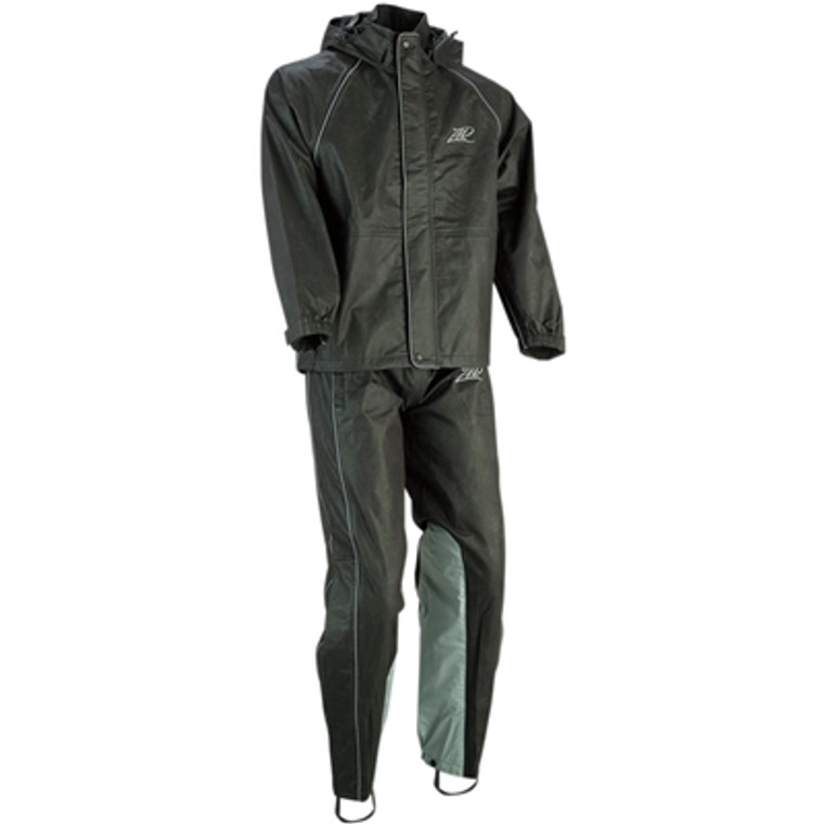 Z1R Womens Rain Suit - Black