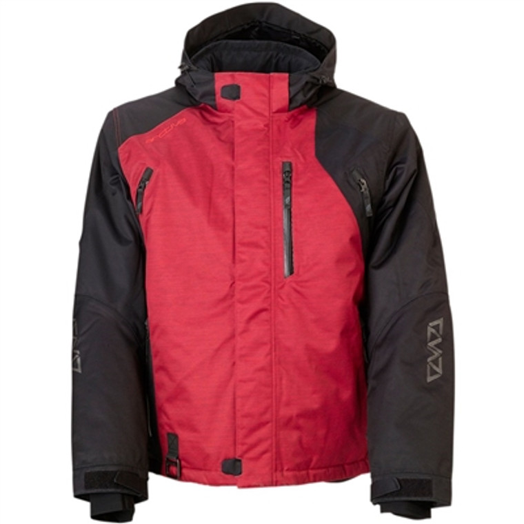 Arctiva LAT48 Insulated Snow Jacket - Black/Burgundy