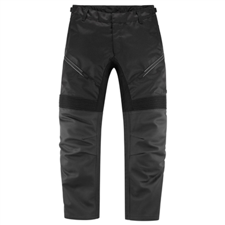 Icon Contra 2 Leather Overpant - Black