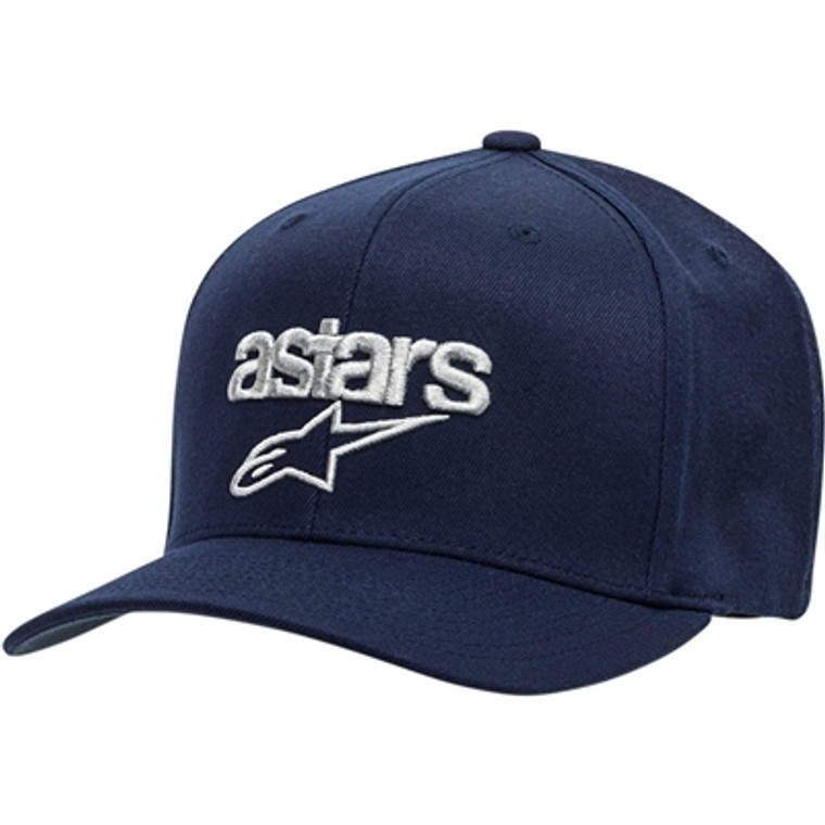 Alpinestars Heritage Blaze Flexfit Hat - Navy/Grey