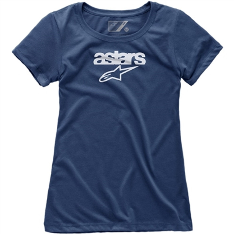 Alpinestars Womens Heritage Blaze Tee - Navy