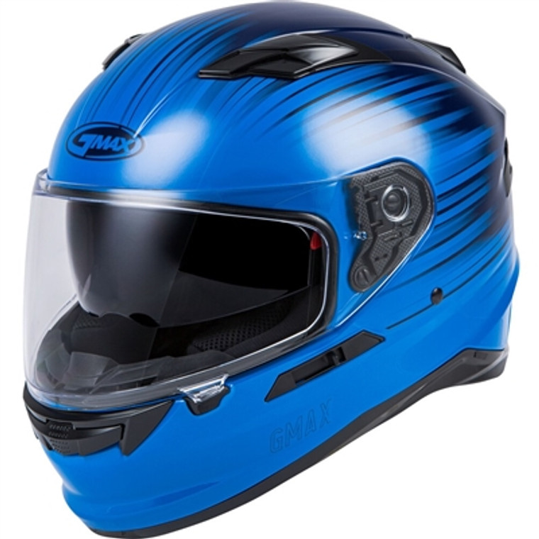 GMAX FF-98 Full-Face Helmet - Reliance Blue/Navy Blue