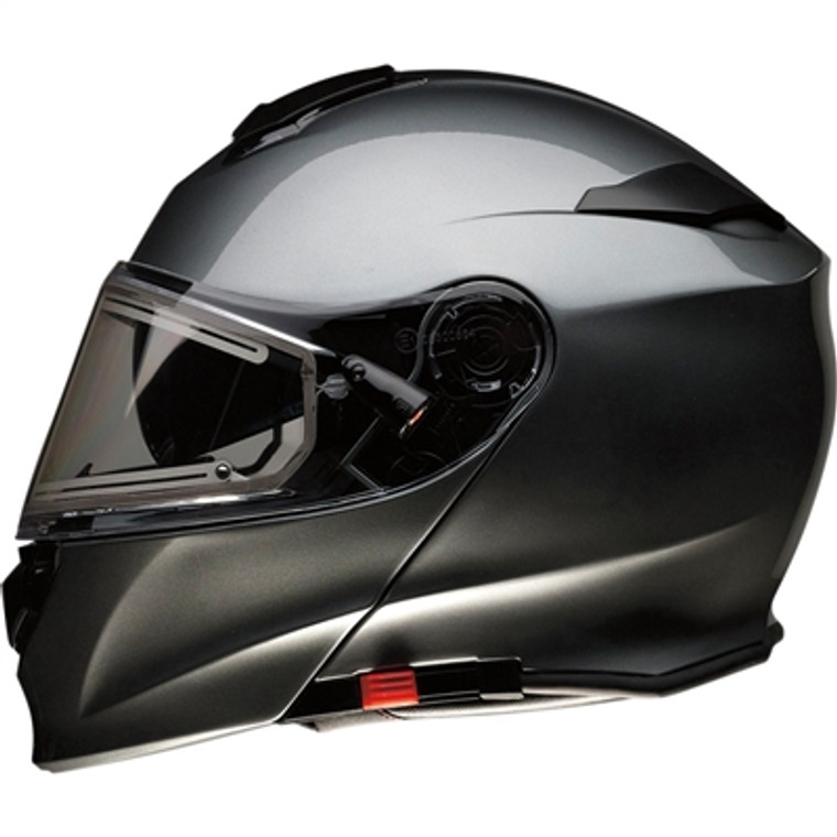 Z1R Solaris Modular Snow Helmet with Electric Shield - Dark Silver
