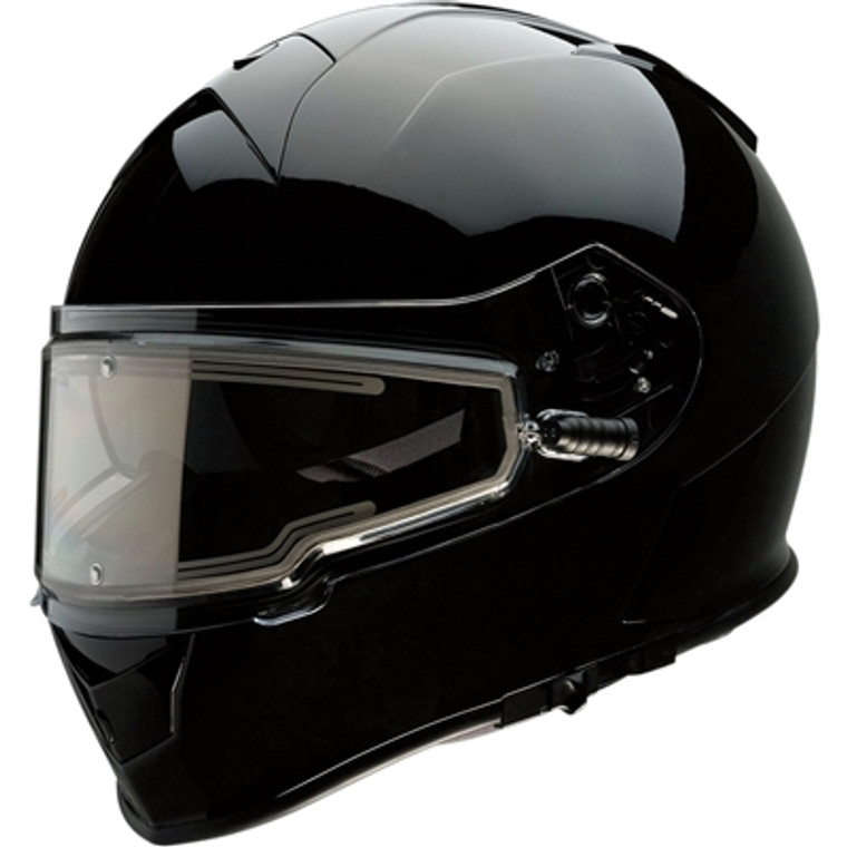 Z1R Warrant Snow Helmet with Electric Shield - Black