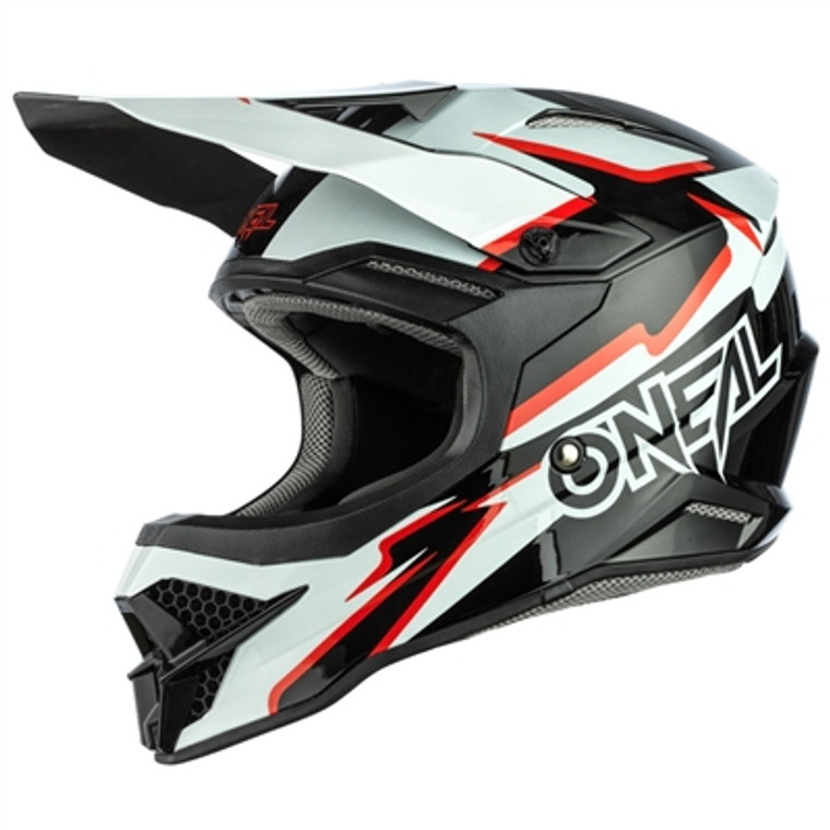 Oneal 2021 3 Series Voltage Offroad Helmet - Black/White