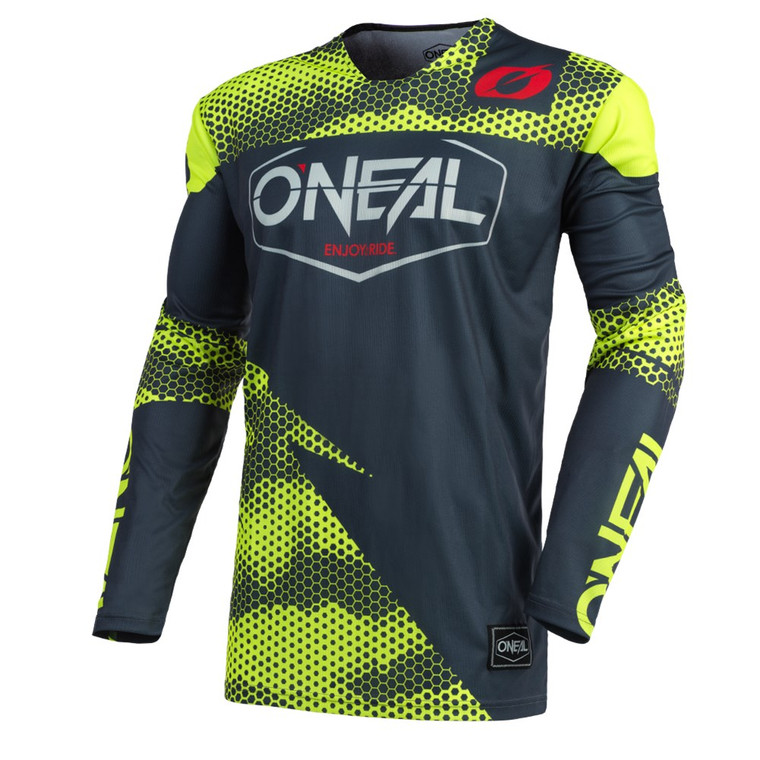 Oneal 2022 Mayhem Covert Jersey - Charcoal/Neon