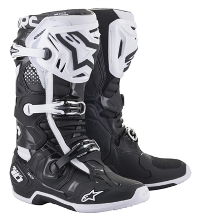 Alpinestars 2021 Tech 10 Offroad Boots - Black/White
