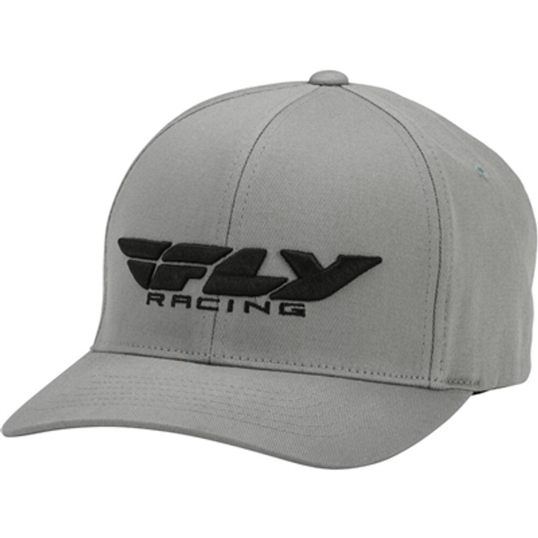 FLY Racing Youth Podium Hat - Grey