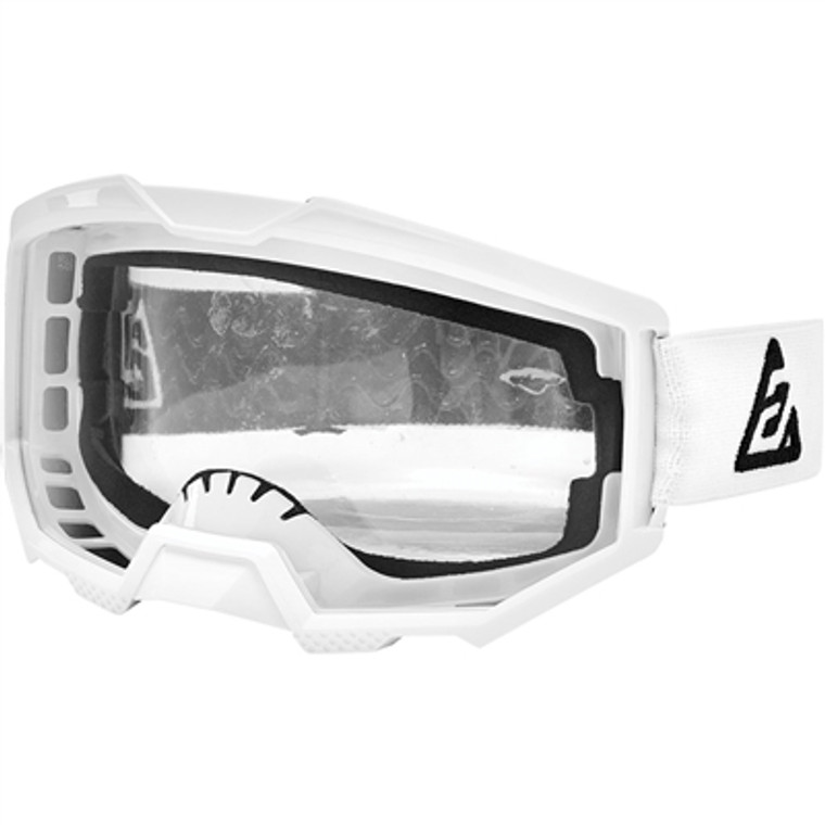 Answer Racing Youth Apex 1 Goggle - White/Black