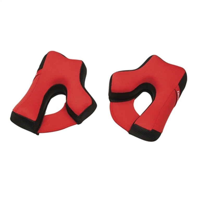 Thor 2023 Reflex Replacement Helmet Cheekpads - Red