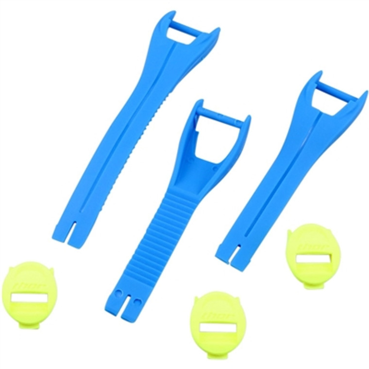 Thor Youth Blitz XP Straps - Blue