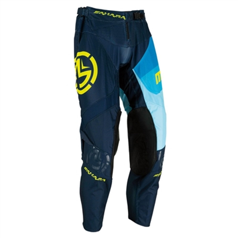 Moose Racing 2021 Sahara Pants - Navy/Blue/Hi-Viz Yellow