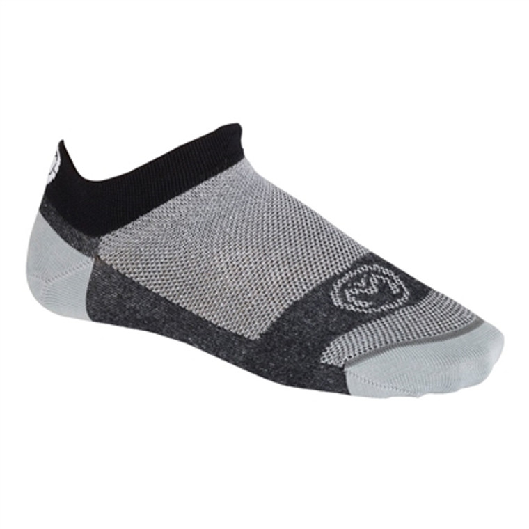 Moose Racing Low Socks - Black/Grey