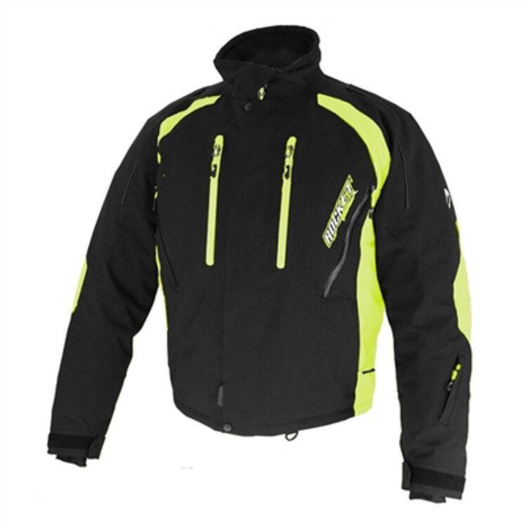 Joe Rocket Flame Snow Jacket - Black/Hi-Viz