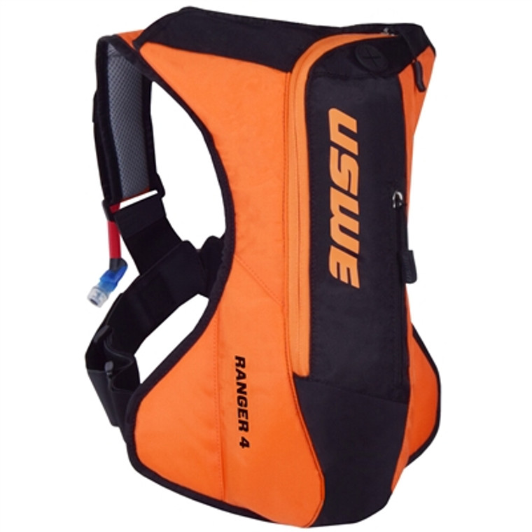 USWE Ranger 4 Hydration Pack with 3L bladder - Orange/Black