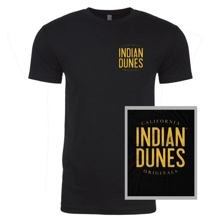 Indian Dunes Brand T-Shirt - Black