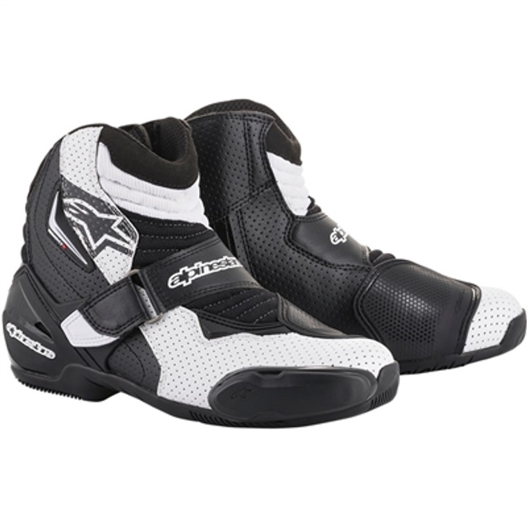 Alpinestars SMX-1R Vented Boots - Black/White