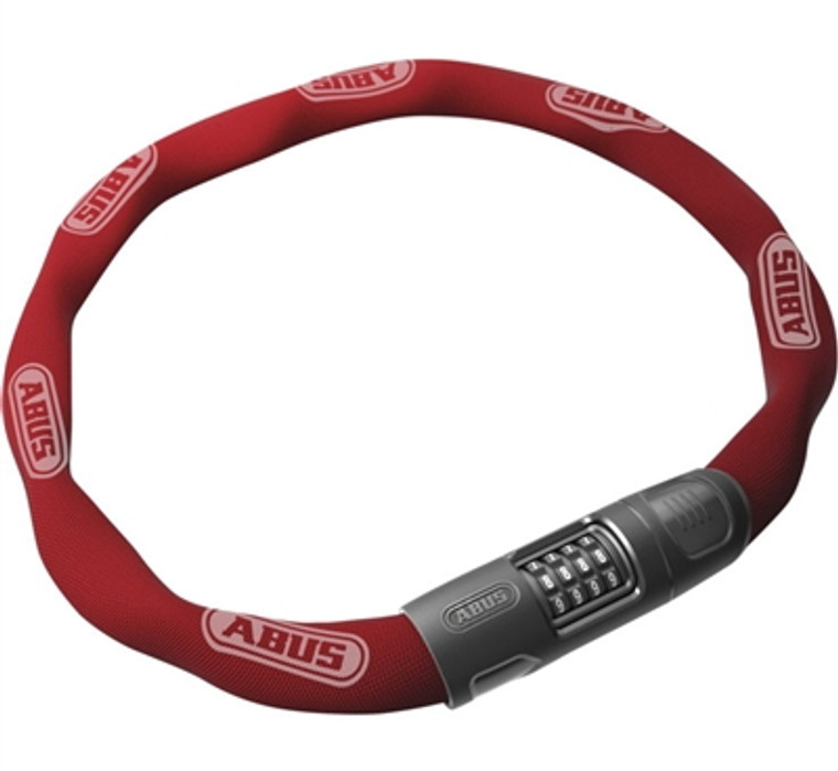 ABUS 8808C Chain Lock 85cmx8mm Russet Red