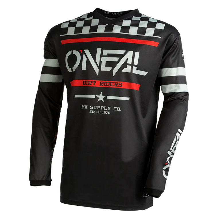 Oneal 2024 Youth Element Squadron Jersey - Black/Grey