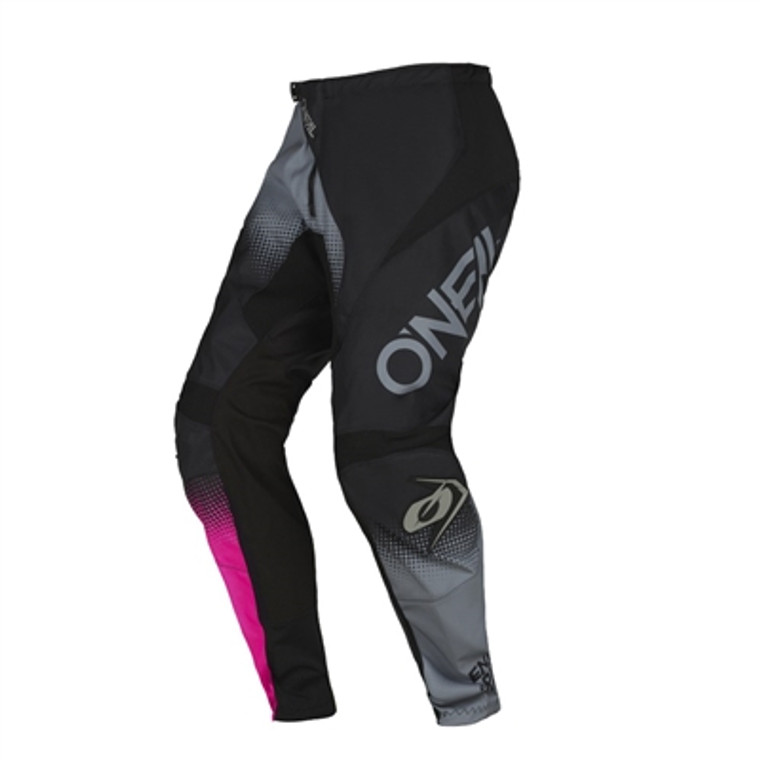 Oneal 2022 Womens Element Racewear Pant - Black/Grey/Pink