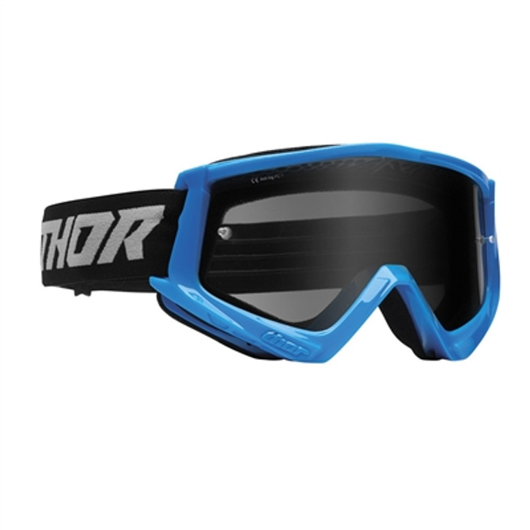 Thor Combat Racer Sand Goggle - Blue/Grey