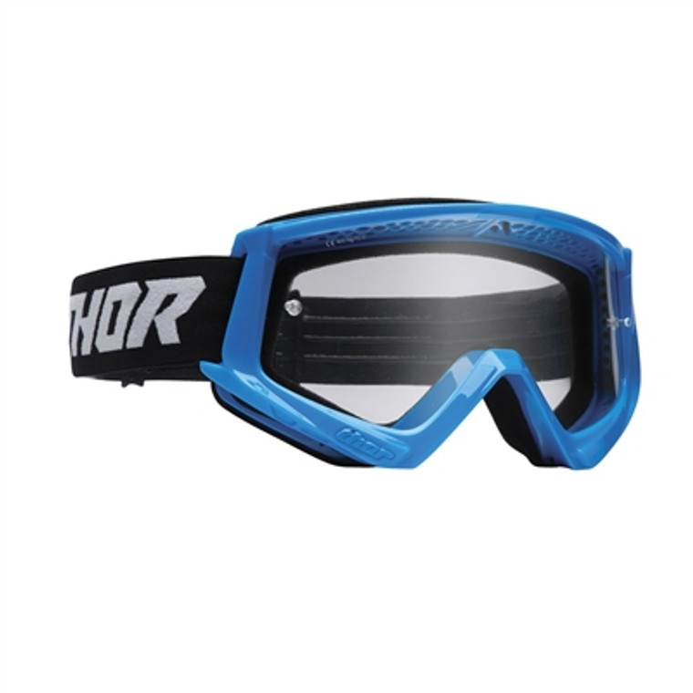 Thor Combat Racer Goggle - Blue/Black