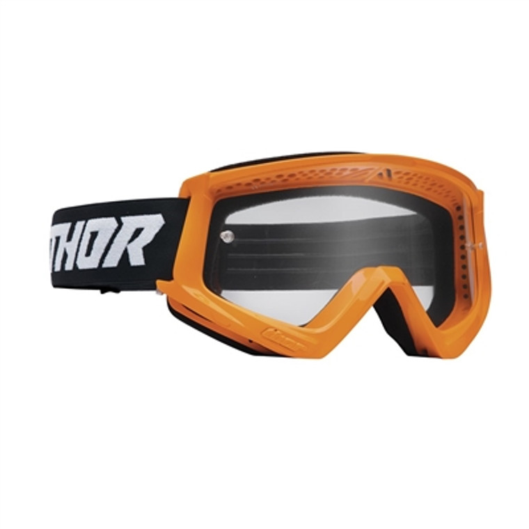 Thor Youth Combat Racer Goggle - Flo Orange/Black