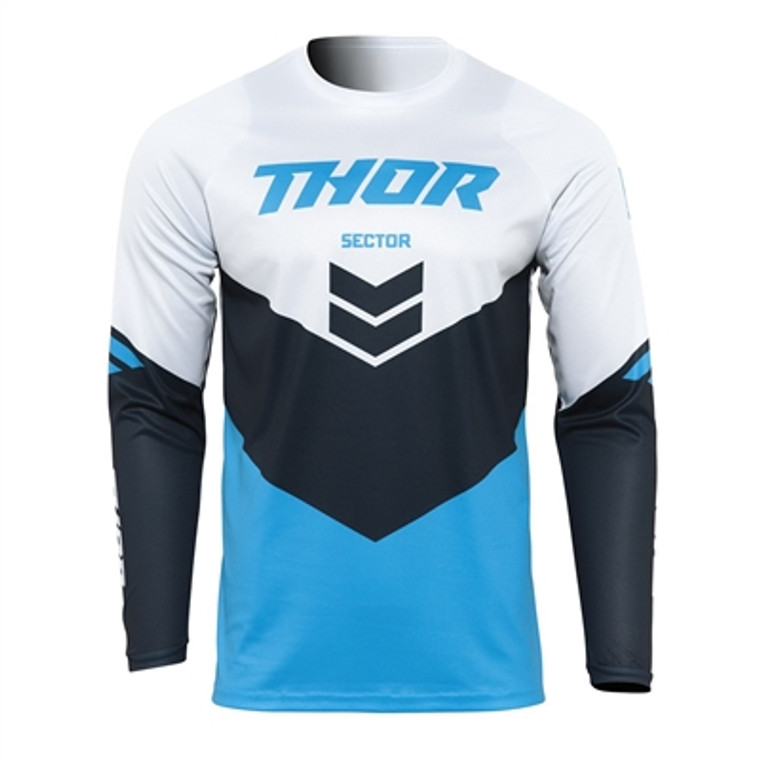 Thor 2022 Youth Sector Chev Jersey - Blue/Midnight