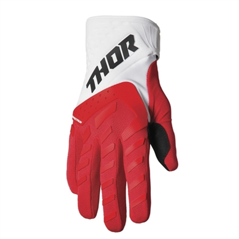 Thor 2023 Spectrum Gloves - Red/White