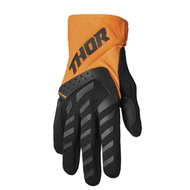 Thor 2023 Spectrum Gloves - Orange/Black