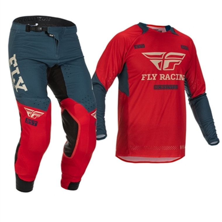 FLY Racing F-16 Jersey and Pant Combo - Black/Grey