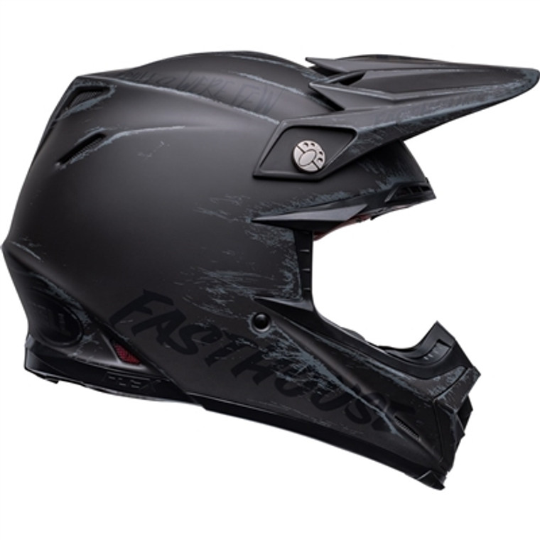 Bell Moto-9S Flex Fasthouse Mojave Offroad Helmet - Matte Black/Gray