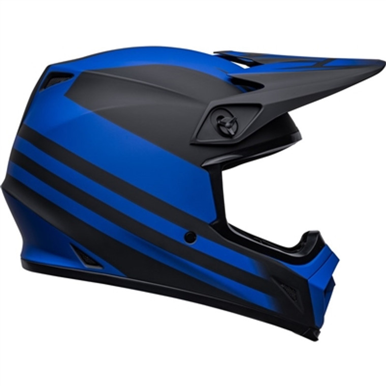 Bell MX-9 MIPS Disrupt Offroad Helmet - Matte Black/Blue