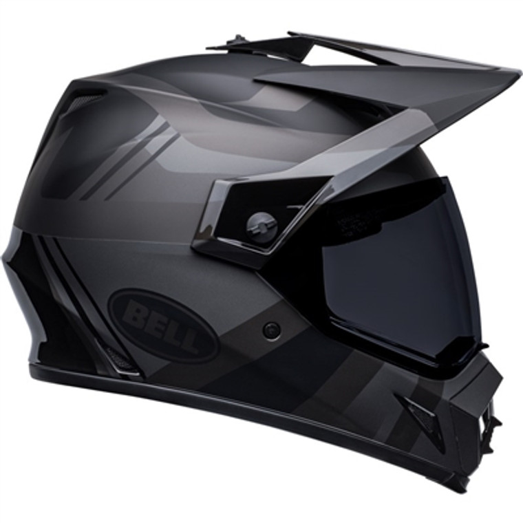 Bell MX-9 ADV MIPS Marauder Offroad Helmet - Matte Black/Gloss Black