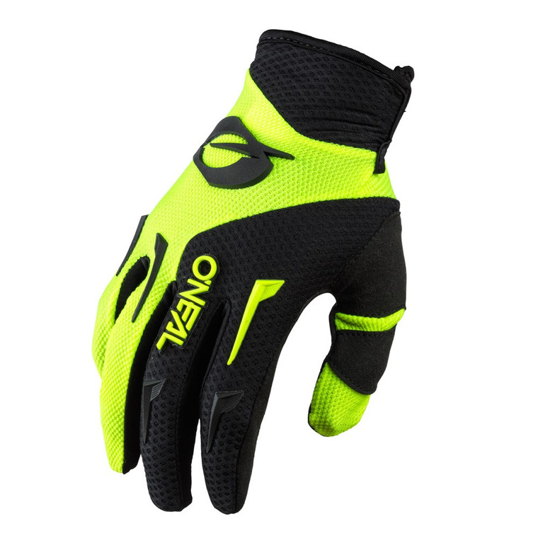Oneal 2022 Youth Element Gloves - Neon Yellow/Black