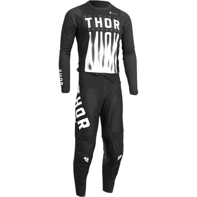 Thor 2022 Pulse Vapor Jersey Pant Combo Black/White