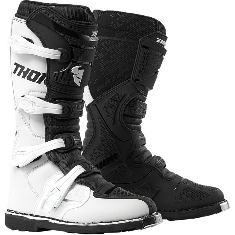 Thor 2023 Blitz XP Boots - White/Black