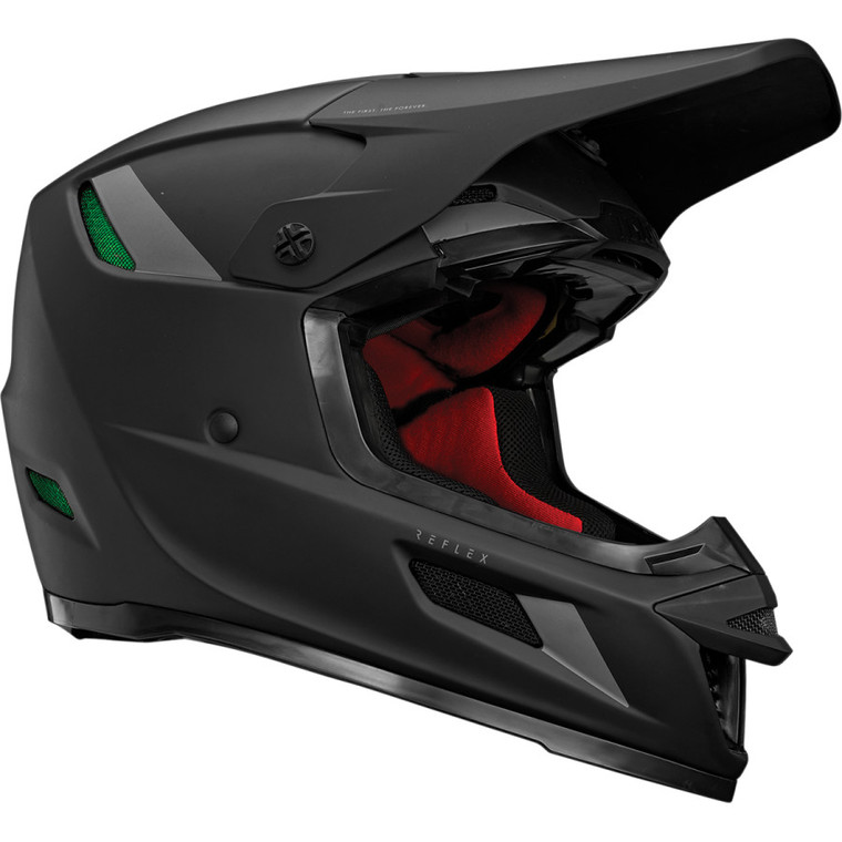 Thor 2023 Reflex Blackout Offroad Helmet - Black