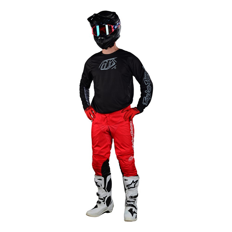 Troy Lee Designs 2023 GP Pro Icon Jersey Mono Pant Combo - Black/Gray