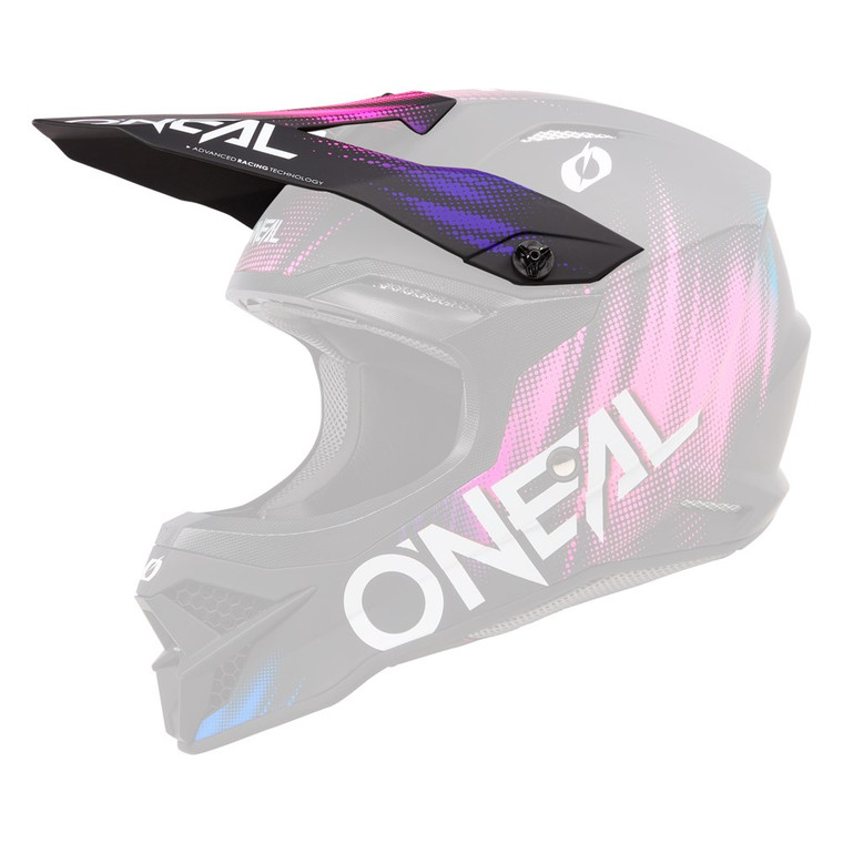 O'Neal Womens 3 Series Voltage Replacement Visor - Black/Pink